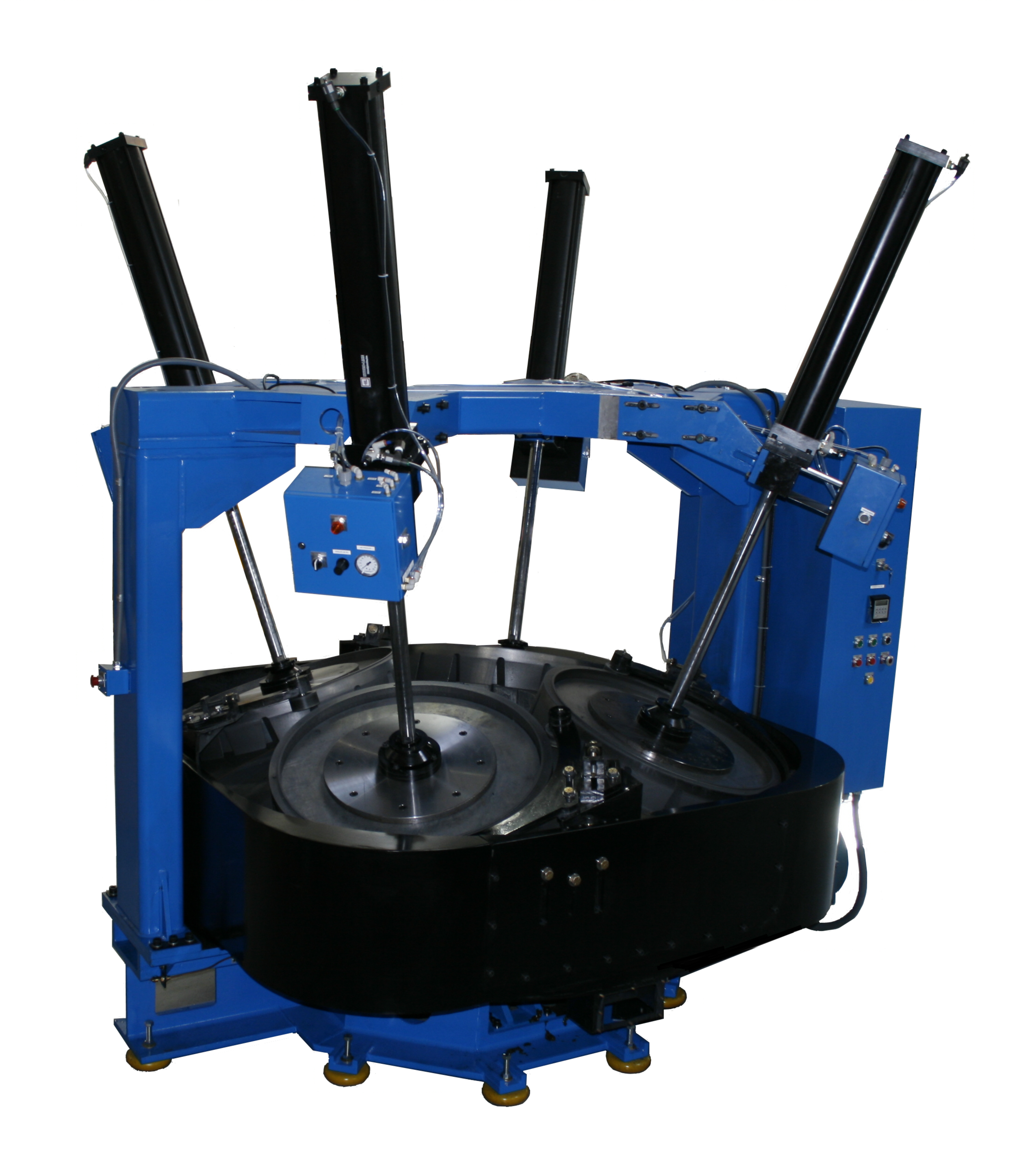 Single Sided 84 INCH Plate Diameter Lapping Machine Pneumatic Lift